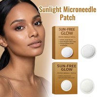 Sun Free Self Tanning Micro Needle Patch Natural Skin Bronzer Enhance Skin Radiance Non-irritating Gentle Care Patch for Women