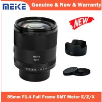 Meike 85mm F1.4 Full Frame Auto Focus Large Aperture Portrait Lens STM Motor for Sony E Nikon Z Mount Cameras