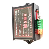 2 units 12V 24V Single Channel Vehicle Loop Detector Radar Computer Control Panel for Industrial Garage Door Access Control