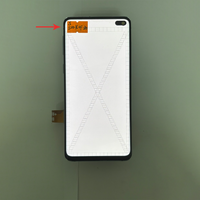 Super AMOLED For Samsung Galaxy S10 LCD With Line Point burn Frame Display Touch Screen Digitizer for S10 G973 Assembly Parts