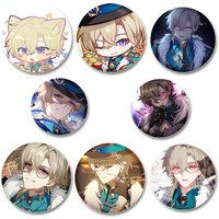 Anime Collection Badge Honkai Star Rail Aventurine Cartoon Brooches for Backpack Cothes Accessories Hat Decoration Handmade Pins