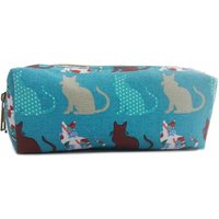Miss Lulu School Pencil Pouch,Pen Case Makeup Bags Pouch,Canvas Bag Stationery Box for Student Office