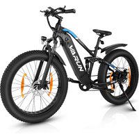 AliExpress VARUN S26‑1 Electric Bike, 250W Motor, 48V 18Ah Large‑Capacity Battery, Adult Electric Bike, 26×4.0‑inch Fat Tires Urban Commuting Electric Bike