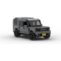 MOC 437pcs Rover Discovery4 Off road Adventure Car Decoration Super Sports Car Building Block Creative Garage Boy Toy Gift