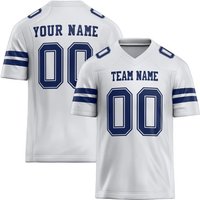 Customized Team Name Number Name Rugby T-shirt Personalized DIY V Neck White Mens Sports T Shirt Loose Quick Dry Team Uniforms