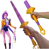 KPop Demon Hunters Rumi Retractable Sword Cosplay Props Stress Relief Toy Swords Knife Ornament Girls Group Props Accessories