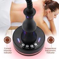 Elektryczna szczotka do masażu meridianów Gua Sha, masażer ciała z mikroprądami, gorący kompres, urządzenie do skrobania, drenaż limfatyczny, spalacz tłuszczu.