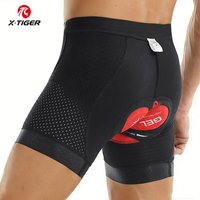 AliExpress X-TIGER Men Breathable Cycling Underwear with 5D Thick Gel Pad Mountain Bike Shorts Anti Slip Leg Design Cycling Shots Ciclismo