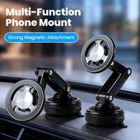360° Rotate Strong Magnetic Car Phone Holder For Foldable Phone Stand Air Vent Magnet Mount Vacuum Suction Cup Mobile stand
