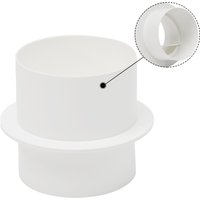 Ventilation PVC Check Valve for Bathroom Fans and Kitchen Exhaust Pipes Round Shape Backdraft Damper to Stop Reverse Irrigation