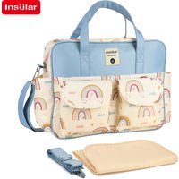 OutdoorsCartoon Wasserdichte Tote Mode Mama Taschen Oxford Stoff Reise Frauen Handtasche Schulter Tasche Große Kapazität Windel Tasche