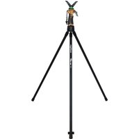 Lekki statyw ze stopu aluminium PRO Shooting Stick: 360 ° Obrotowa głowica w kształcie litery V, wysokość i kąt sterowane spustem do polowania