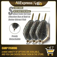 Premium Carp Fishing Method Feeder Kit - Inline Bait Dispenser with Built-in Weights, Top Terminal Tackle for Groundbaiting & Co