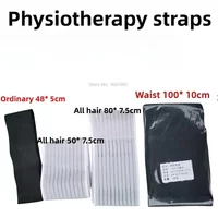 3 Stück 50 cm/80 cm/100 cm EMS-Leitelektrodenplatte Fester Verband, hochelastisches Bündelband für Arm, Taille, Bein