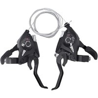 3x7 21 Speed Bicycle Shifter Levers Bicycle Parts Brake Levers Mountain Bike Shifter Set Black Shift Lever