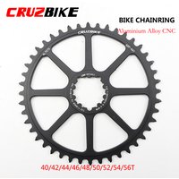 CRUZbike Road Bike Chainring 40/42/44/46/48/50/56T Folding Bicycle Chain Wheel 8/9/10/11/12 Speed Gravel Chainwheel