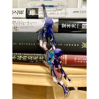 Scaramouche Acrylic Stand Figure Display Anime Goods Keychain Collection Desk Decoration Ornament Accesorios Yuanshen