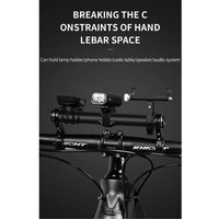 AliExpress 4000mAh Rechargeable Aluminum Alloy Bicycle Handle Extension Rack Bike Handlebar Extension with Power Bank