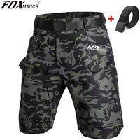 AliExpress New FOXMAUCB Men MTB Downhill Shorts 2025 Cycling Team Quick Dry Pants Road Riding Trousers Bicycle Enduro Polyester Clothing