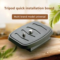Mount Tripod Platform Tripod Quick Release Plate Camera Mounting Adapter Tripod Heads Adapter For YUNTENG 668 690 600 800 Velbon