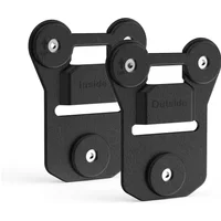 Strong Magnetic Suction Back Clip for Boblov Body-Worn Cameras - Supports Mini & M5 Models (KJ23)