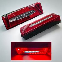 1Pc 24V LED Tail Lamp For Scania R S L Truck Rear Lights Taillight With 7Pin Connector Spare Parts