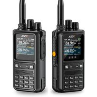 KSUN UV110D Walkie Talkie Long Range Portable Professional VHF UHF Radio Station AM FM Ham Amateur Communication Radio Scanner
