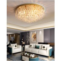 Modern Crystal Ceiling Chandelier For Living Room LED Lustre Hanging Lamps Dining Room Pendant Light Suspension Luminaire Lampen