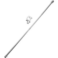 Adjustable Telescopic Flagpole Aluminum Base Steel Pole Bike Handlebar Flag Mount Bicycle Accessories Motorcycle Flag Cycling