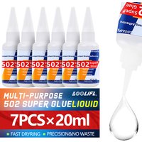 502 super strong quick-drying adhesive professionally used for daily repair of toy plastics is white transparent and odorless20g