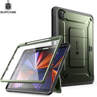 SUPCASE pour iPad Pro 12.9 (2022/2021/2020) UB Pro, étui de protection robuste avec béquille intégrée et protection d'écran intégrée