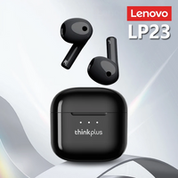 Original Lenovo LP23 Wireless Bluetooth 5.4 Earphones HiFi Sound Headset Long Battery Life Low Latency Gaming Earbuds With Mic