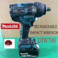 NEW 100% Makita DTW700 brushless electric screwdriver,18V battery 6.0AH, rechargeable drill driver, woodworking milling center