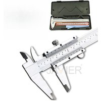 High Precision 0.02mm/0.001" Stainless Steel Vernier Caliper 0-6Inch/0-150mm Manual Caliper Durable Slide Caliper Measuring Tool