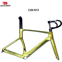 AliExpress ceccotti CECCOTTI RF26 Model Chameleon Color Road Bike Frame T47BB Carbon Frame With Disc Brake And Full Hidden Cable Bicycle Frameset