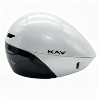 AliExpress KAV Aero TT Cycling Helmet With Built-in Goggles Triathlon Time Trial Road Bike Helmet Men Women Aerodynamic Racing Bicycle Safe