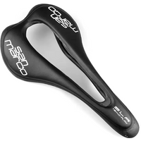 AliExpress SAN MARCO San marco Carbon fiber city bicycle saddle Hollow breathable Lightweight unburdened leisure riding saddle Bicycle accessories