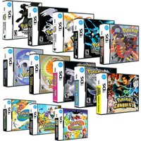 2026 New DS R4 Game Card Pokemon DS Card Gold Heart Silver Soul Platinum English Version Video Game Console for DS NDSi NDS Lite