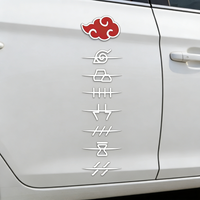 Naruto Akatsuki organization cartoon anime car font car sticker personality