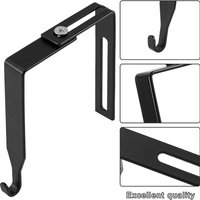 Accessories Adjustable Cubicle Hangers Stainless Steel Universal Partition Hanger Home Supplies Cubicle Hooks