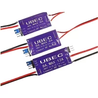 UBEC step-down module 4A 6A 8A receiver power supply module external voltage regulator servo motor control power supply 4-6S