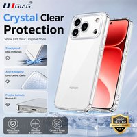 New Arrival Military Grade Shockproof Clear TPU Silicone Case for Honor 600 400 200 90 70 50 Lite Pro 5G Anti-Yellow Cover