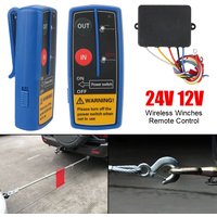 Contrôleur de commutateur de combiné pour touristes, télécommande sans fil, treuil électrique, accessoires automobiles, Jeep, RL, SUV, remorque, 24V, 12V