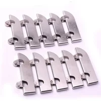 10Pcs/set Glass Sliding Door Roller Clamp Pulley Wheel Mobile Counter Wheel Track Roller Hardware Accessories