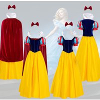 Cartoon Princess Snow White Halloween party costume adult role-playing plus size dress princess dress female adult costume