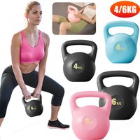 6kg Water Injection Kettlebell Yoga Fitness Exercise Soft Kettlebell Men Women Hip Deep Squat Muscle Training Kettlebell
