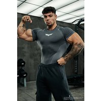 Ice sensation and quick drying! Men's summer tight fit sports T-shirt, running and fitness training special short sleeved shirt image 4
