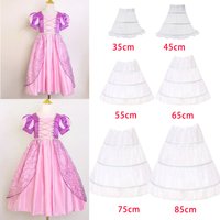 Girls Skirt Petticoat Woman Wedding Dress Pluffy Crinoline Girls Toddler Princess Birthday Party Dress Children Clothing Bustle