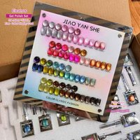 Eleanos TPO/HEMA Free 24pcs Magnetic Gel Nail Polish Set With Color Card Different Bottles Luxury UV LED Nail Varnish UV Gel Kit image 4