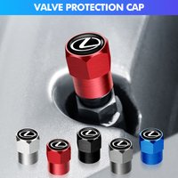 For Lexus 4Pcs Car Wheel Tire Valve Cap Protection Cover Auto Accessories CT ES GS NX IS250 RX350 IS200 LX570 UX250h CT200h